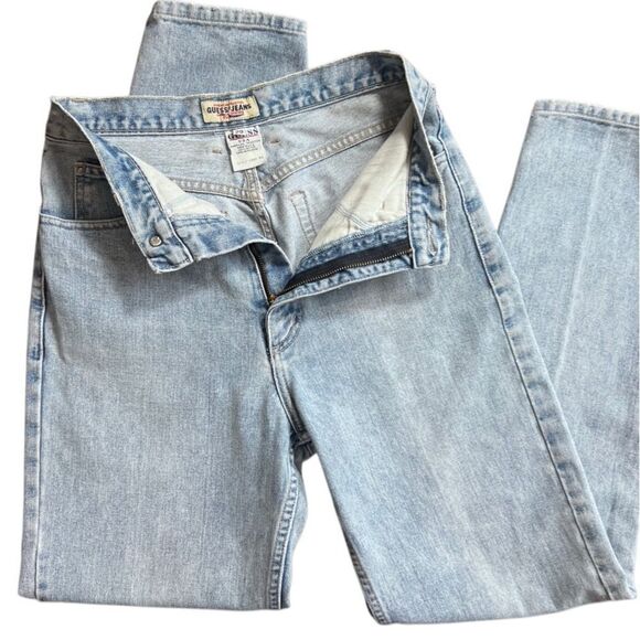 Guess Light Blue High Rise Women Jeans - Picture 2 of 16